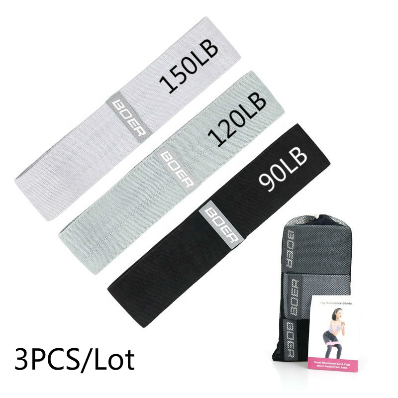 Sports Equipment List - 3Pcs Vrouwen Mannen Stof Resistance Bands