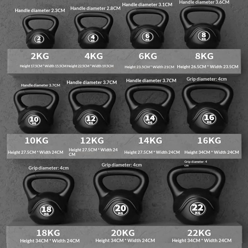 Sports Equipment List - 2026 Fitness Verstelbare 8kg Kettlebell Ergonomische