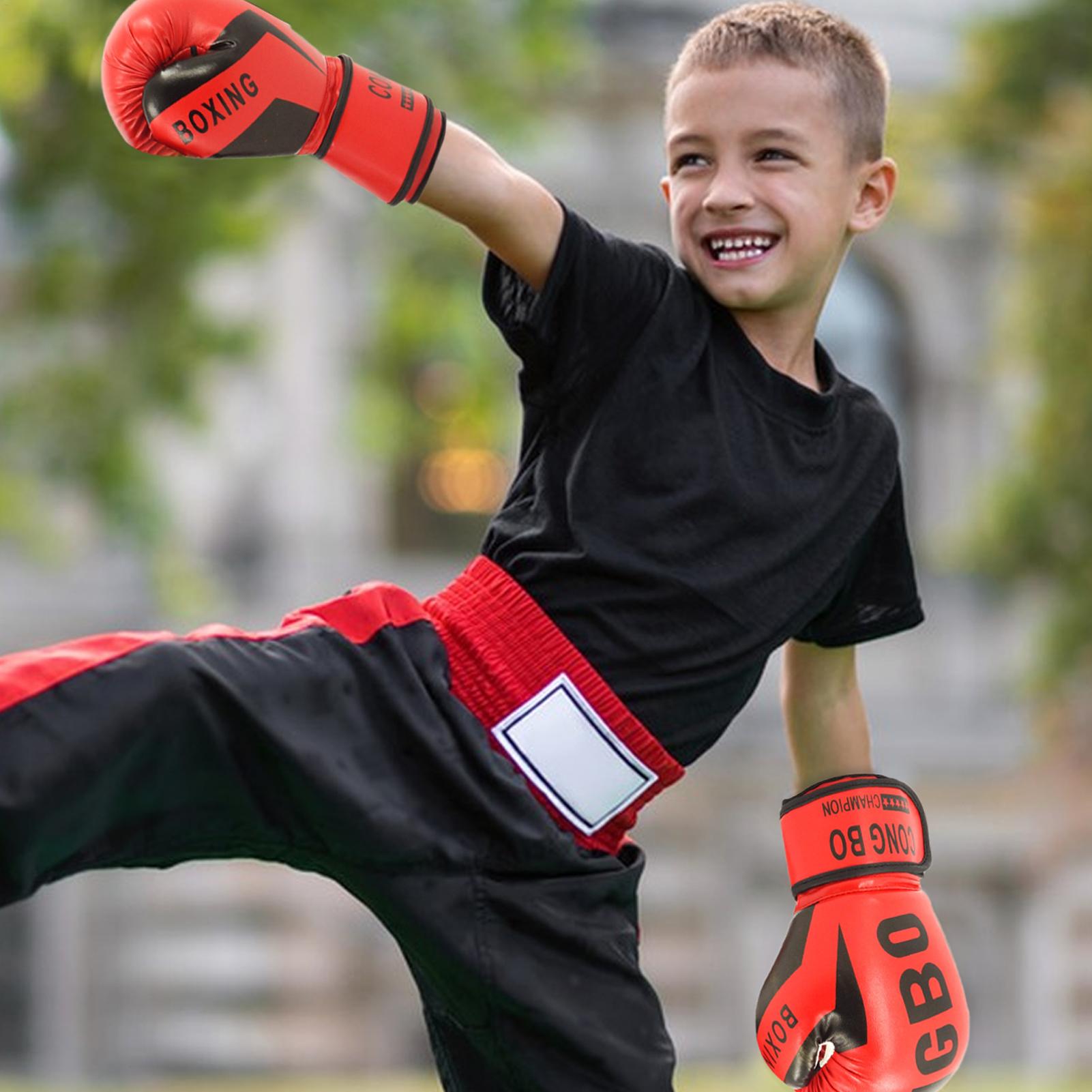 Boxing Glove Set - 1 paar kinderbokshandschoenen Kinderen Ponsen Trainingshandschoenen