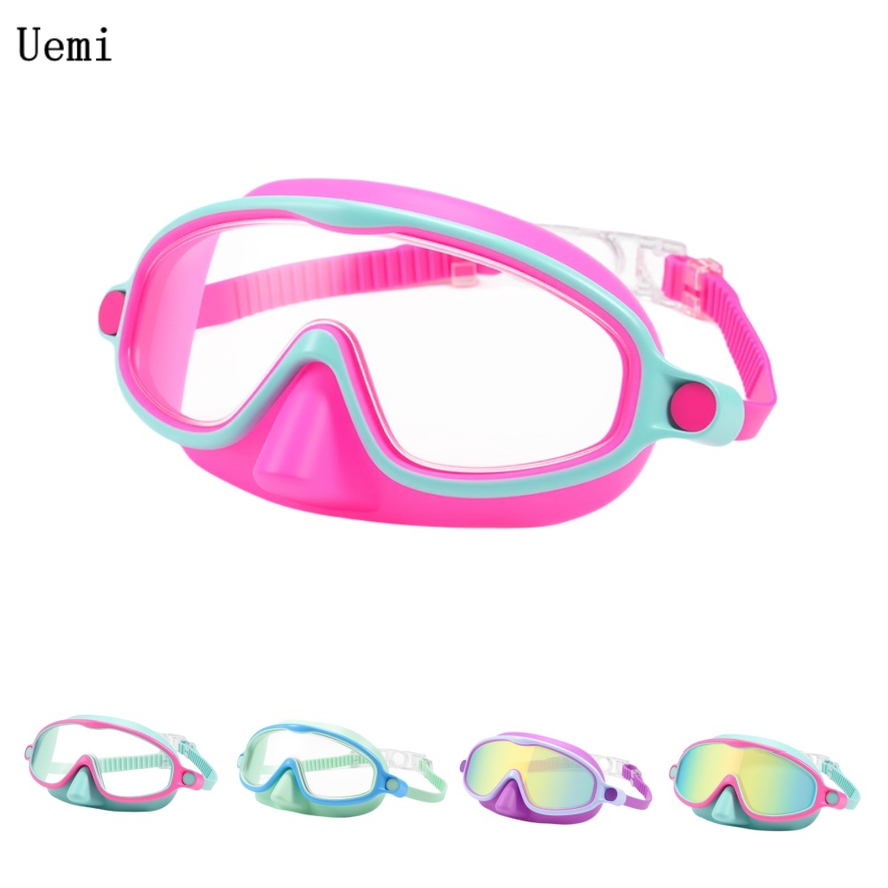 Swimming Goggles Anti Fog - Zwembril voor kinderen met neusafdekking UV