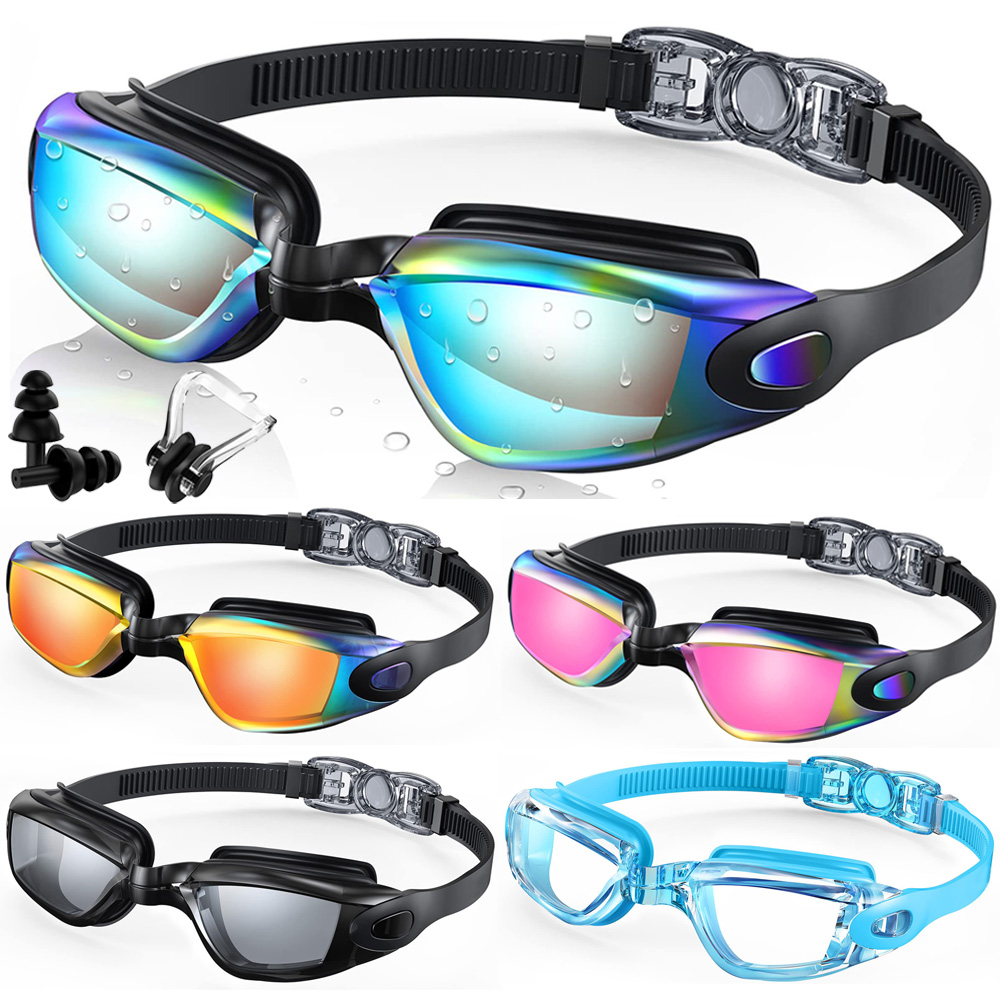 Swimming Goggles Anti Fog - Zwembril Professionele waterdichte zwembril Bril Anti-condens