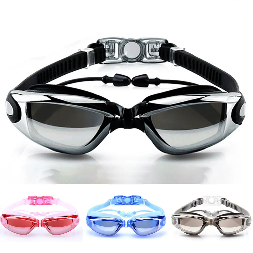 Swimming Goggles Anti Fog - Zwembril Volwassen zwembadbril Anti-condens Heren Dames