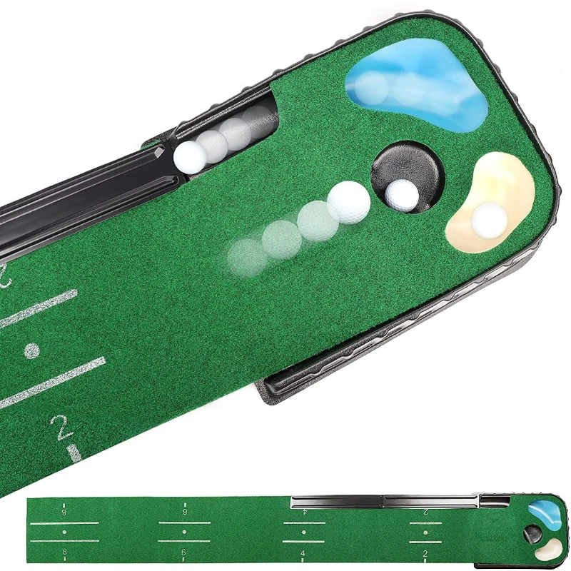 Golf Putting Mat - Golf Indoor Putting Mat Putter Trainer