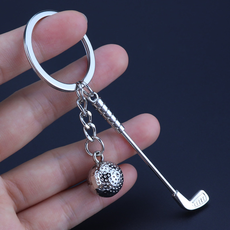 Allsports Equipment - Creatieve golfuitrusting sleutelhanger legering honkbal tafeltennis