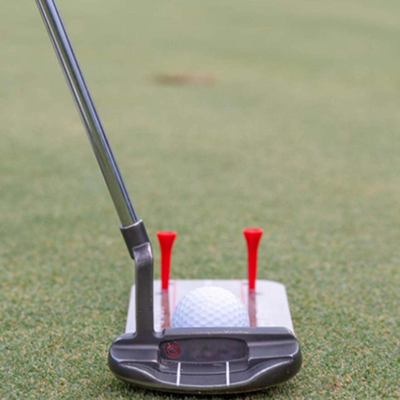 Golf Putting Mat - Golf Putting Aid Alignment Putter Swing