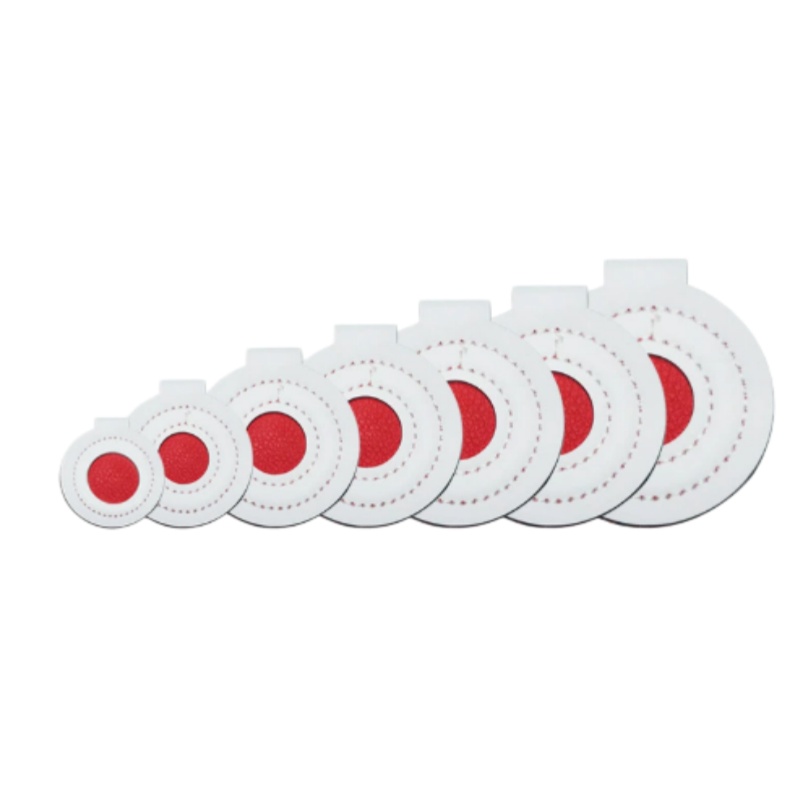 Archery Target Face - Slingshot Schietdoelcentrum 2/3/4/5/6/7/8 Cm Ultrafijn vezelmateriaal