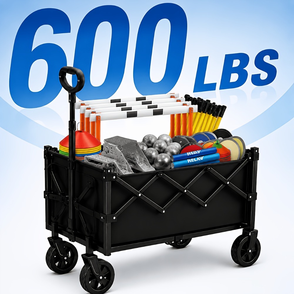 Sports Equipment Wagon - 360 graden allround opvouwbare heavy-duty tuinwagen