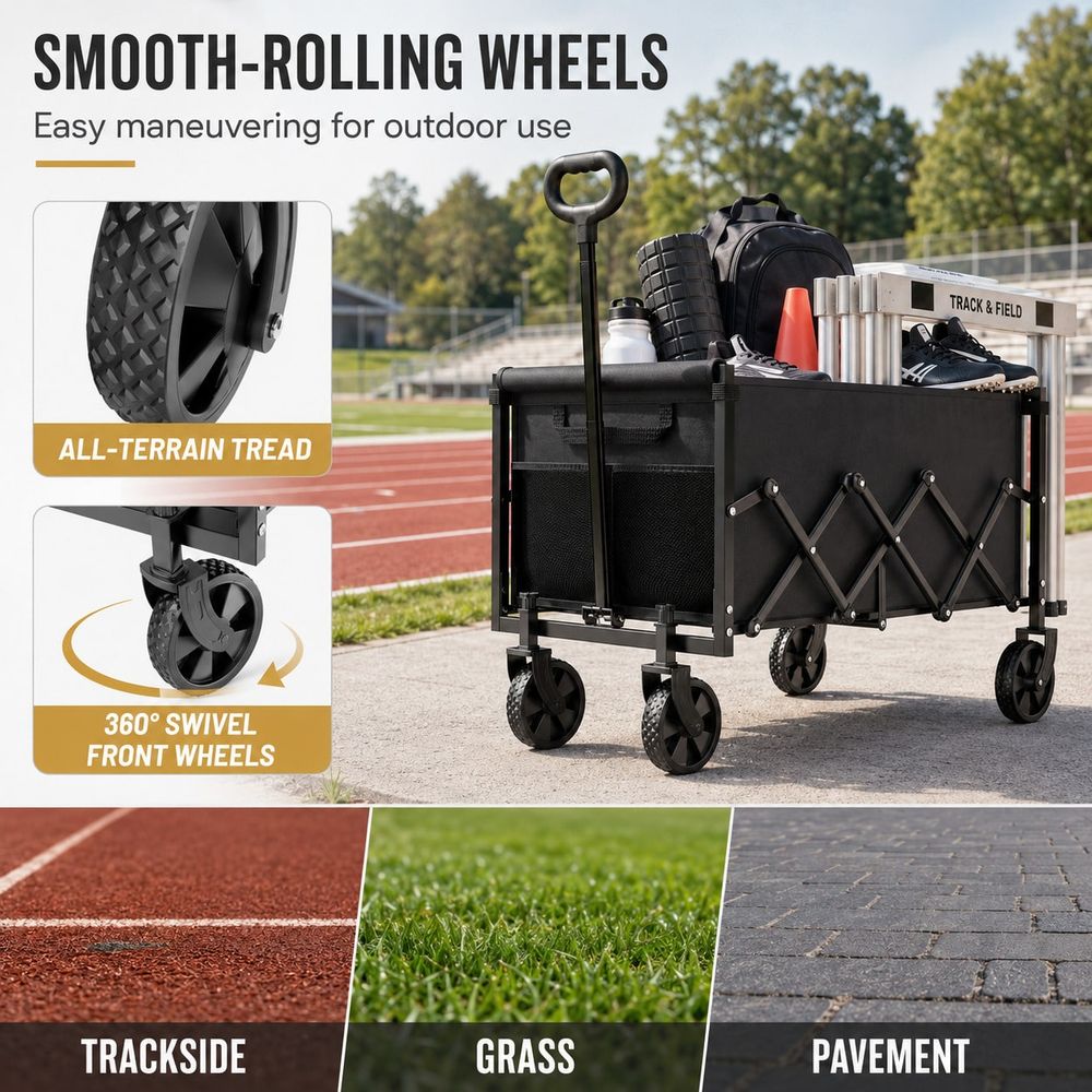 Velduitrustingstransporter, 45 - Sports Equipment Wagon recensie en prijs