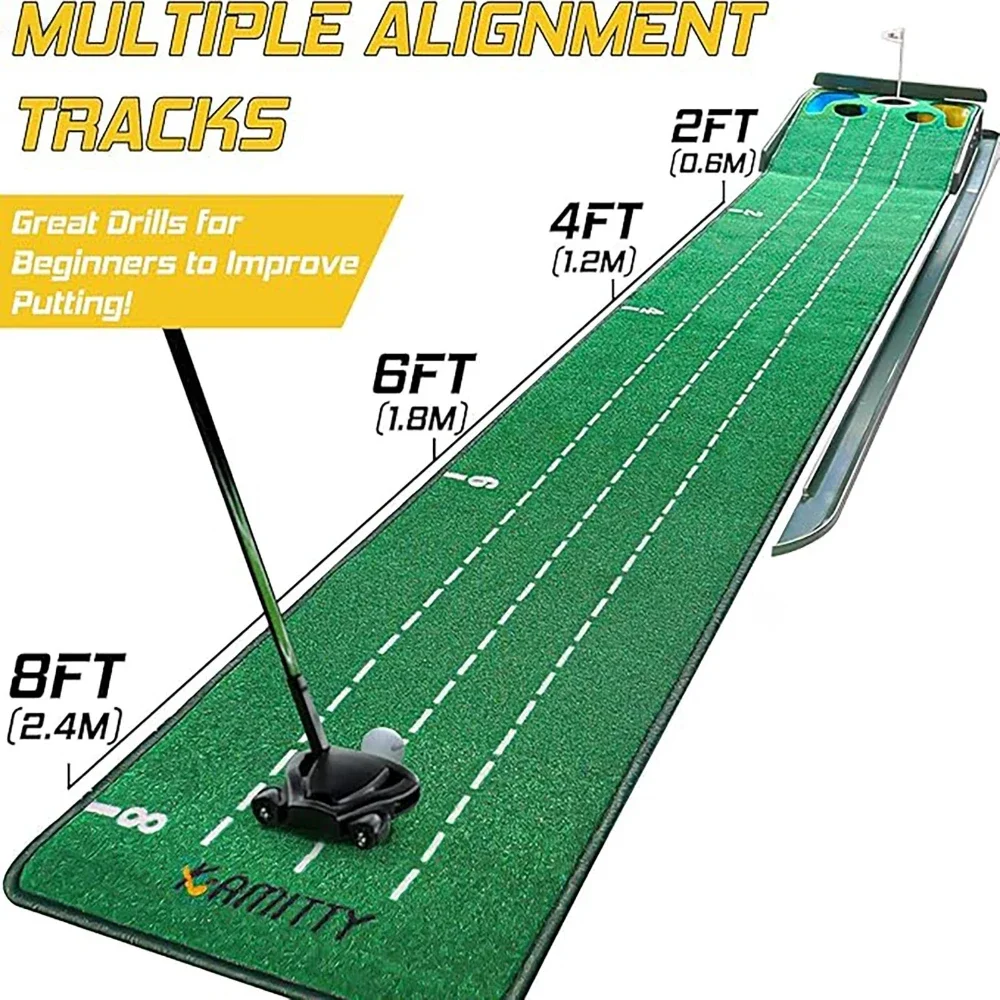 PGM Golf Indoor Putting Mat Pu - Golf Putting Mat recensie en prijs