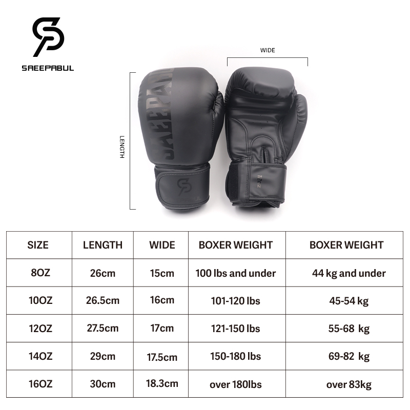 Bokshandschoenen 8 10 12 14 16 - Boxing Glove Set recensie en prijs