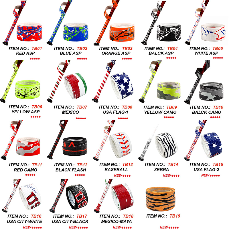 AMA SPORT Kleurrijke Bat Grip  - Sports Equipment Bat recensie en prijs