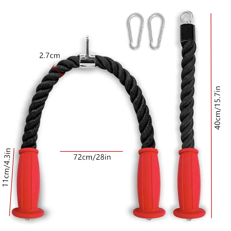 Ergonomische triceps-touwen An - Sports Equipment List recensie en prijs