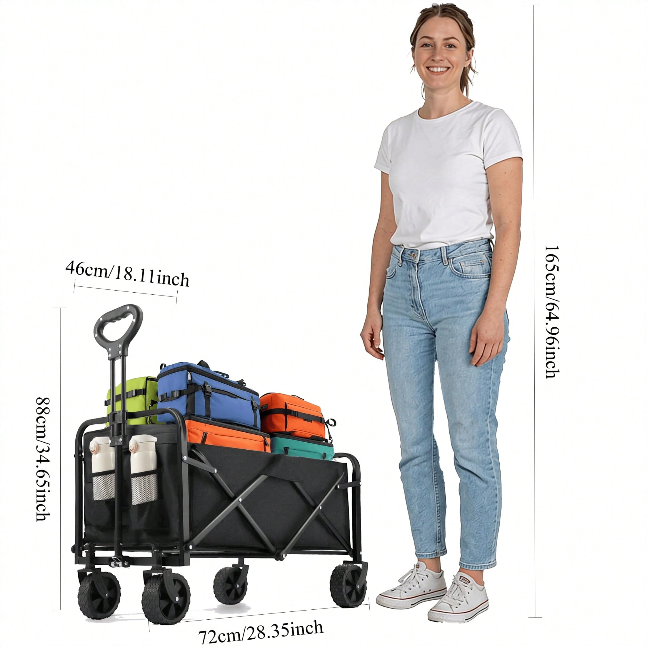 Campingwagen All-Terrain zware - Sports Equipment Wagon recensie en prijs