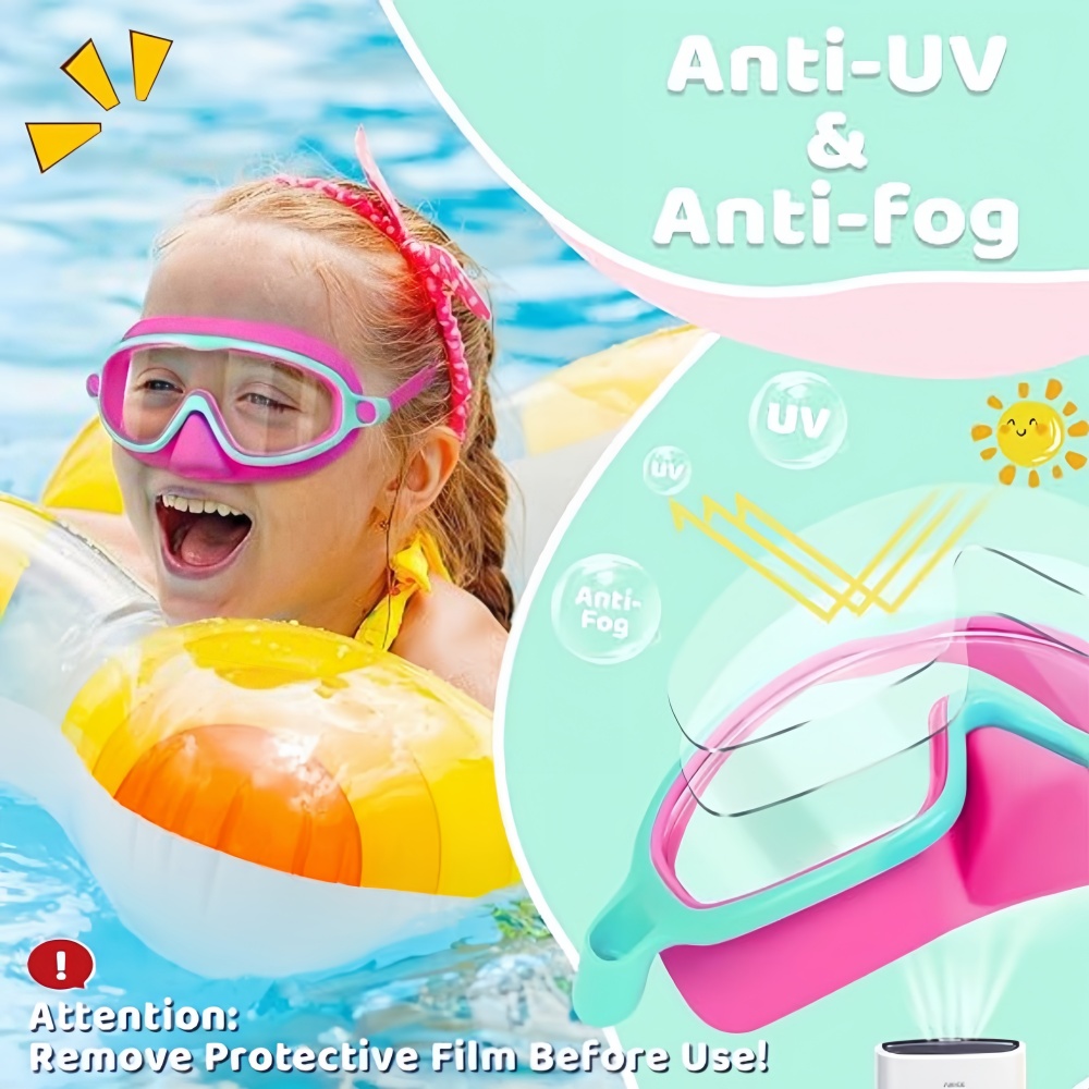 Zwembril voor kinderen met neu - Swimming Goggles Anti Fog recensie en prijs