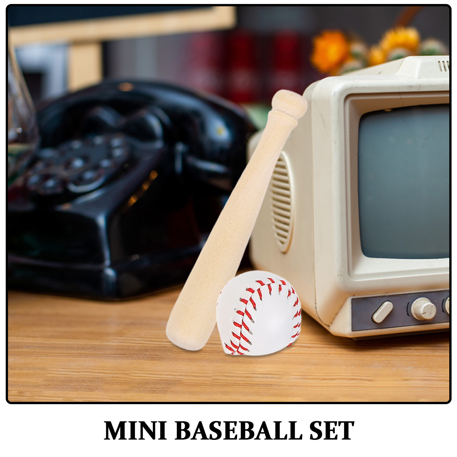 2 sets miniatuur honkbalknuppe - Sports Equipment Bat recensie en prijs