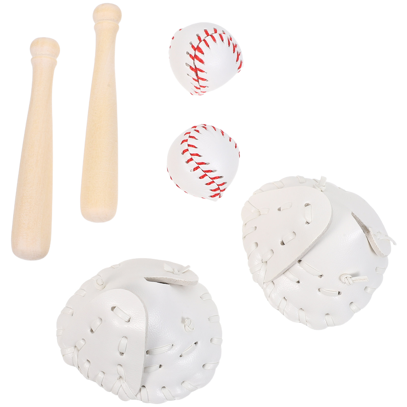 2 sets miniatuur honkbalknuppe - Sports Equipment Bat recensie en prijs