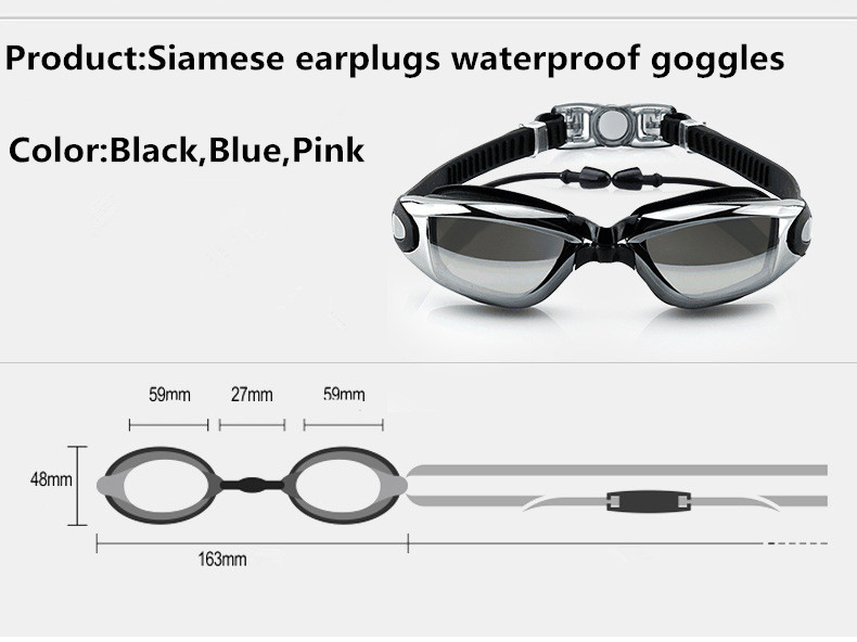 Zwembril Volwassen zwembadbril - Swimming Goggles Anti Fog recensie en prijs