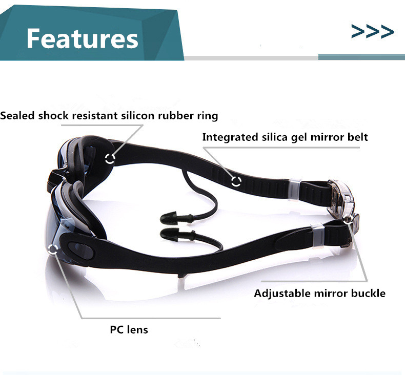 Zwembril Volwassen zwembadbril - Swimming Goggles Anti Fog recensie en prijs