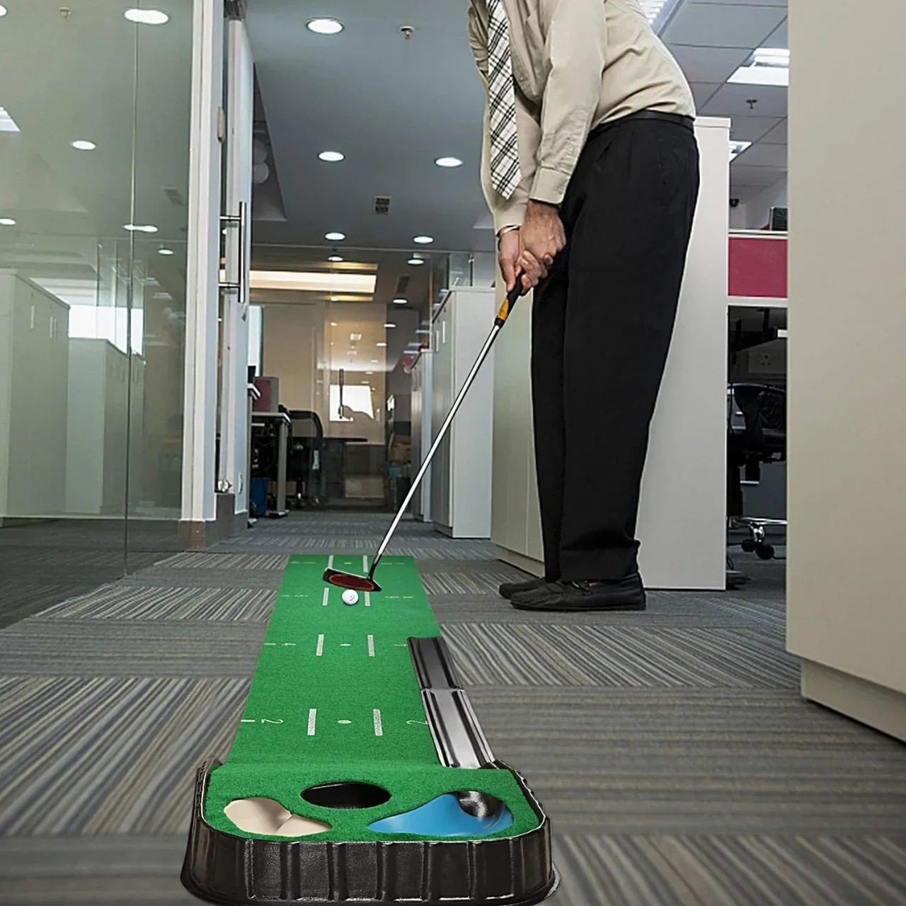 Golf Indoor Putting Mat Putter - Golf Putting Mat recensie en prijs