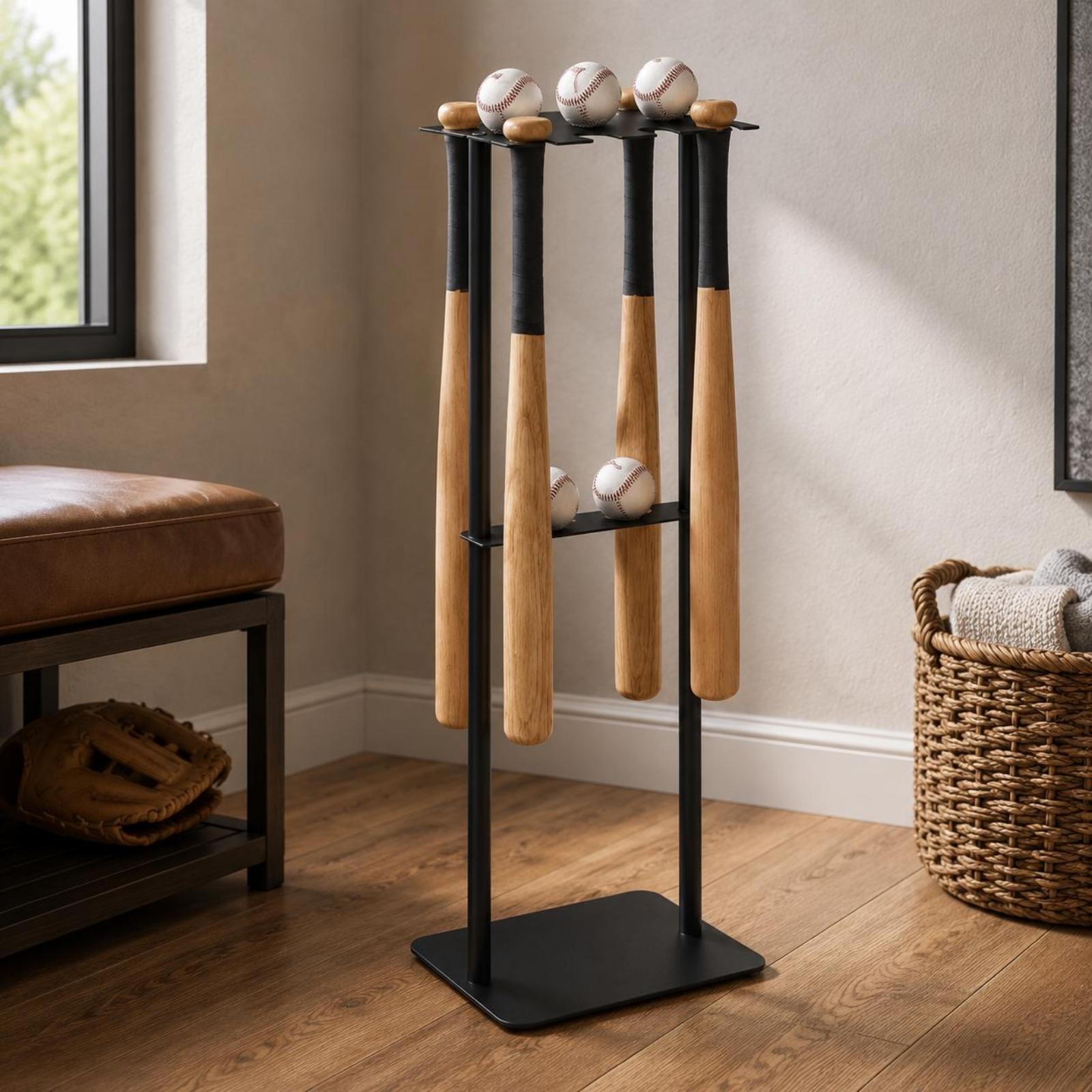 Metalen honkbalknuppelstandaar - Sports Equipment Bat recensie en prijs