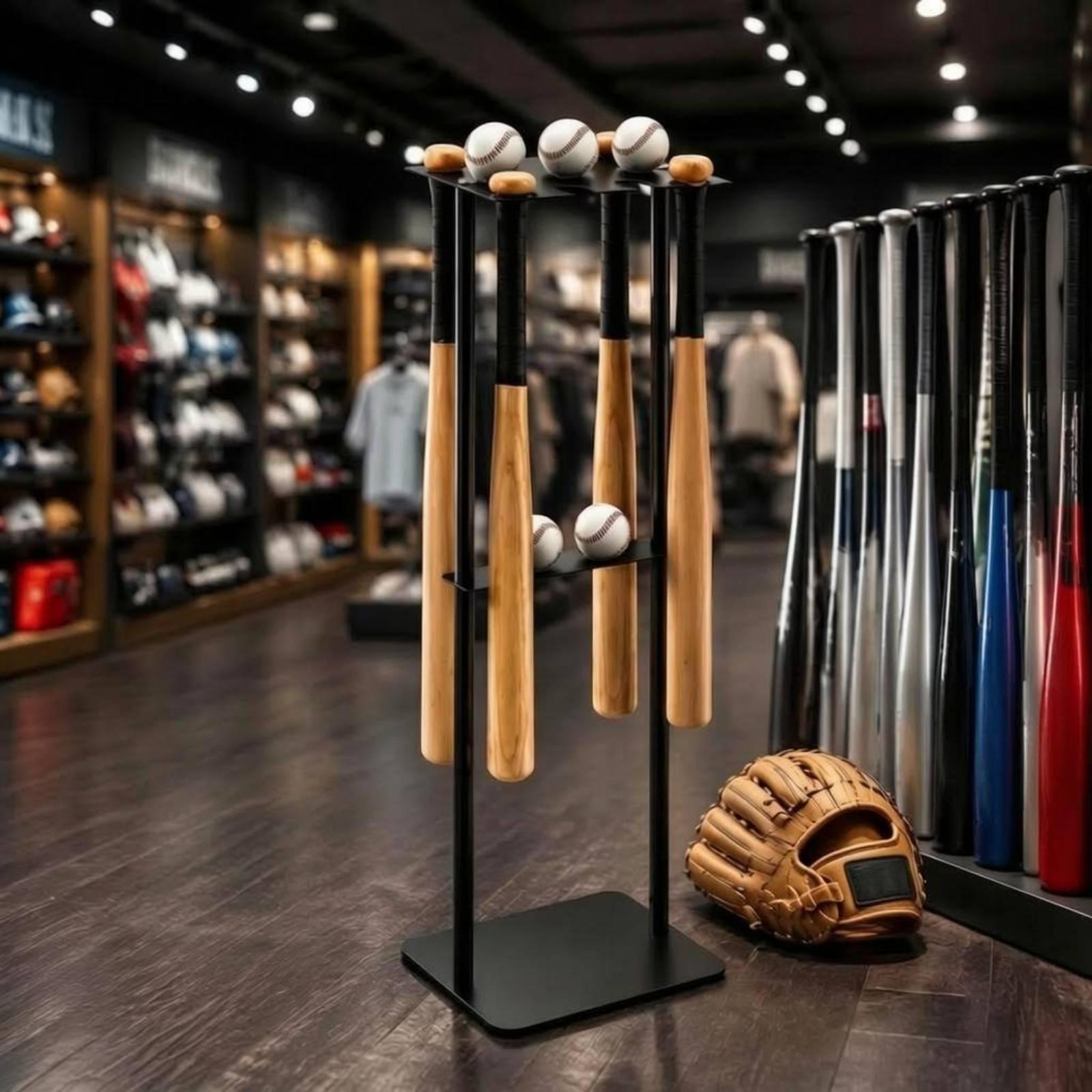 Metalen honkbalknuppelstandaar - Sports Equipment Bat recensie en prijs