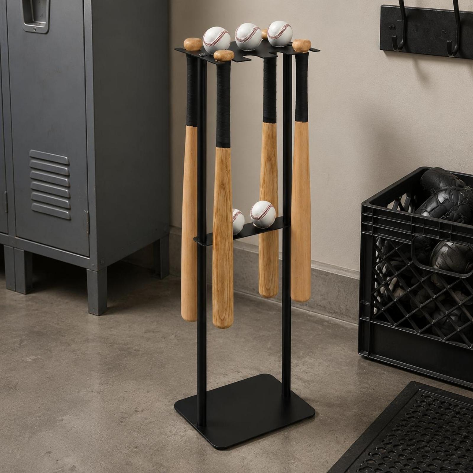Metalen honkbalknuppelstandaar - Sports Equipment Bat recensie en prijs