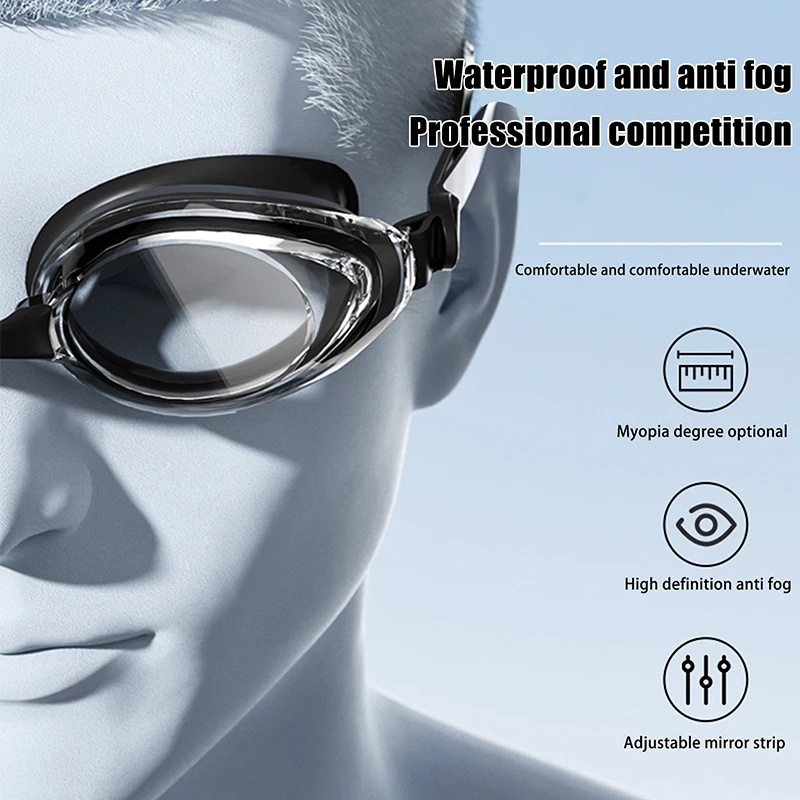 Professionele zwembril voor vo - Swimming Goggles Anti Fog recensie en prijs
