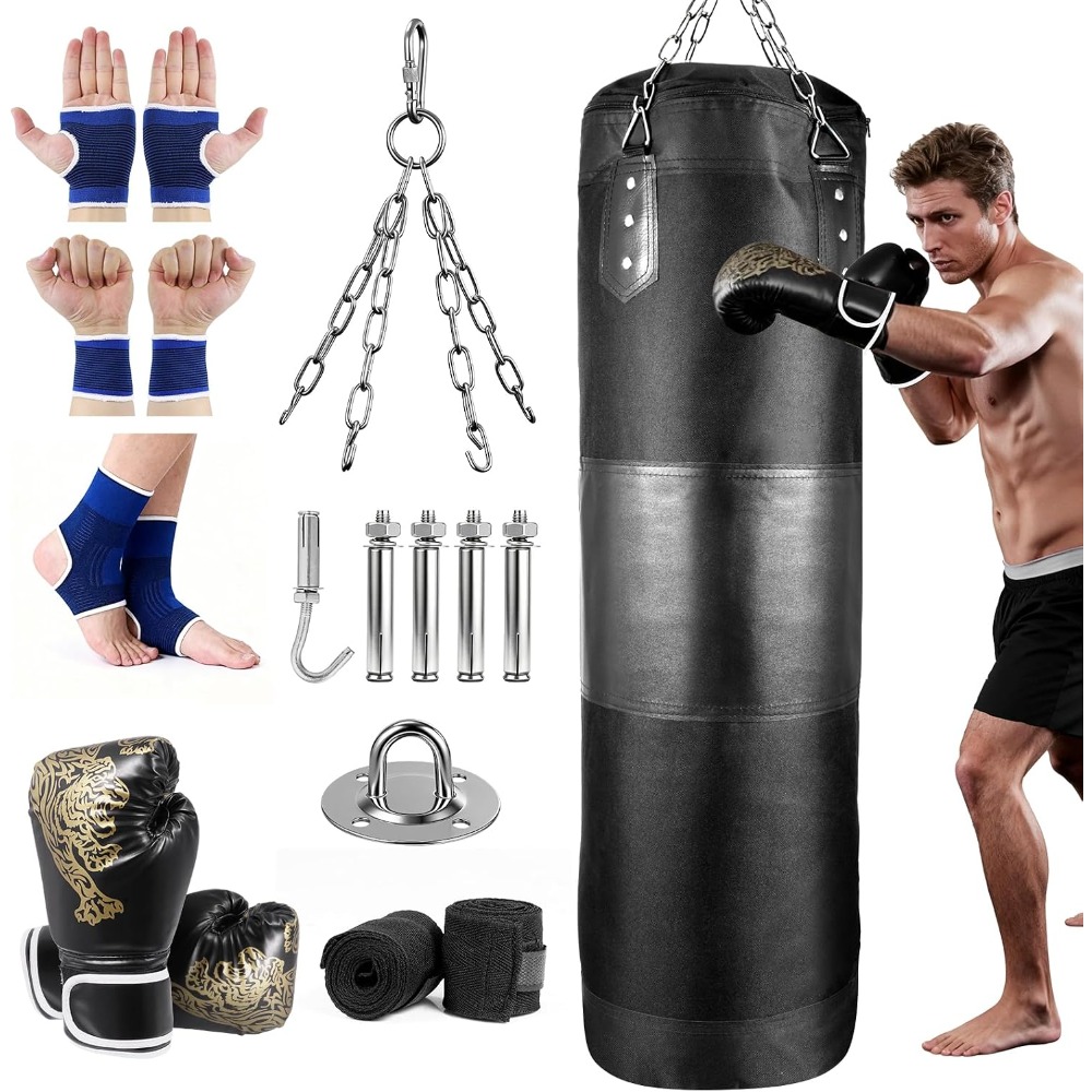 Bokszak voor volwassenen, lere - Boxing Glove Set recensie en prijs
