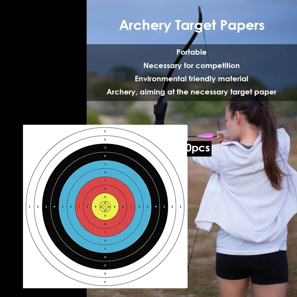 10 stks/partij Beroep Boogschi - Archery Target Face recensie en prijs