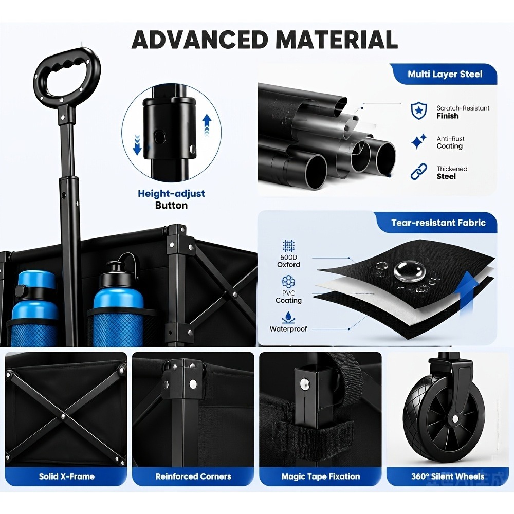 360 graden allround opvouwbare - Sports Equipment Wagon recensie en prijs