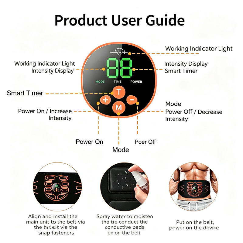 Abdominale Toning Belt Smart A - Sports Equipment List recensie en prijs