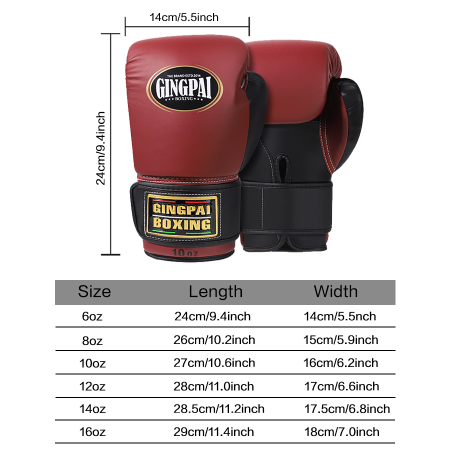 6/8/10/12/14/16oz Bokshandscho - Boxing Glove Set recensie en prijs
