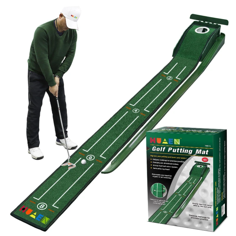 Minigolf Groene Putter Mat Dra - Golf Putting Mat recensie en prijs