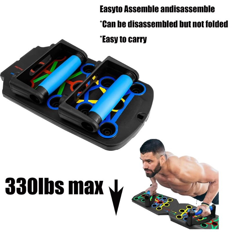 Opvouwbaar push-up board met w - Sports Equipment List recensie en prijs